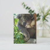 Casual Koala Briefkaart (Staand voorkant)