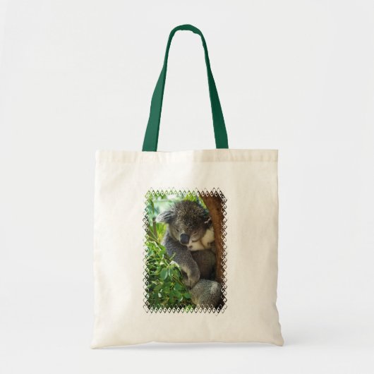 Casual Koala Small Canvas tas (Voorkant)