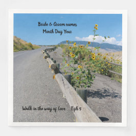 Casual land West Mountain Road Flower Table Servet