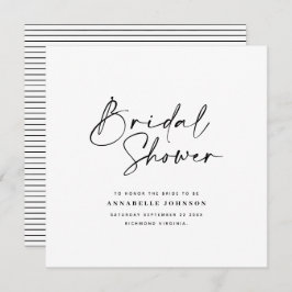 Casual manuscript wit eenvoudig vrijgezellenfeest save the date