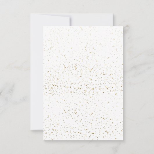 Casual menu voor het diner van de zwarte & witte G Kaart (Achterkant)