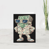 Casual Money Sleepwear Costume For Cash Lovers  Kaart (Voorkant)