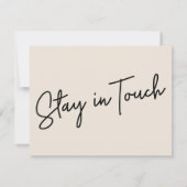 Casual onze nieuwe adrescrème aankondiging (Achterkant)