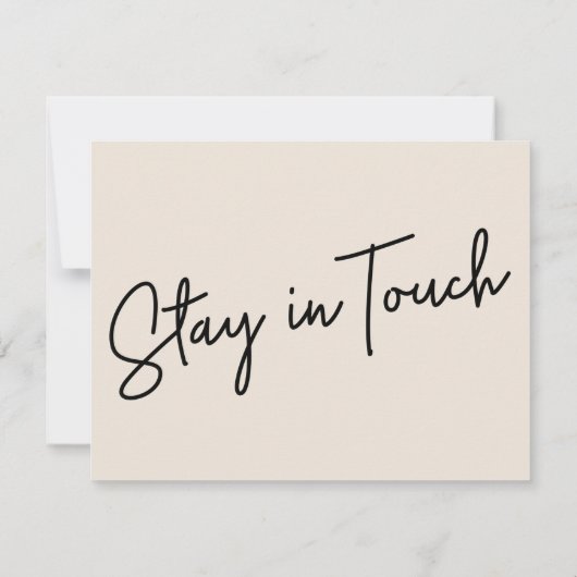 Casual onze nieuwe adrescrème aankondiging (Achterkant)