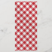 Casual Outdoor BBQ Grilling Party Krijtbord Teken Menu (Achterkant)