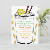 Casual partij voor gedwongen Drink Kaart (Staand voorkant)