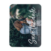 Casual penseel | De foto bewaart de Datum Magneet (Verticaal)