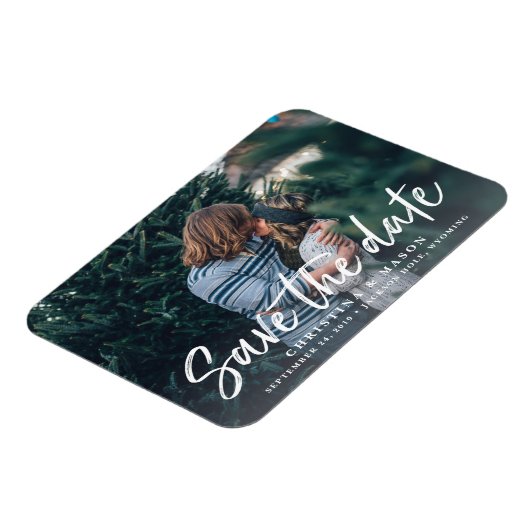 Casual penseel | De foto bewaart de Datum Magneet (Linkerzijde)