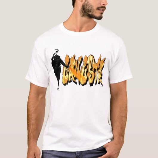 Casual Pepper Spray Cop T-shirt (Voorkant)