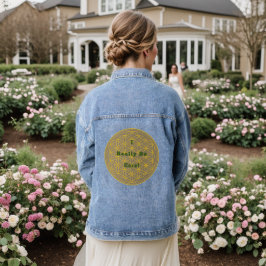 Casual plezier - Circle of Life Denim Jacket