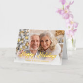 Casual Prettige feestdagen Modern Script (Orchidee)