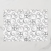 Casual Prettige feestdagen Modern Script (Achterkant)