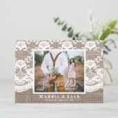 Casual puinhoop en kant opslaan Datum Kaart (Staand voorkant)