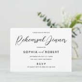 Casual repetitie voor zwart-wit kaart (Staand voorkant)