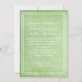 Casual Rustic Backyard Garden Wedding Kaart (Achterkant)