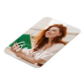 Casual Script | Aankondiging Afstuderen Magnet Magneet (Linkerzijde)