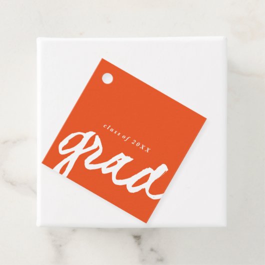 Casual Script | Afstudeerpartij Bedankjes Labels (In situ)