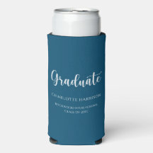 Casual Script Eenvoudige Graduation Party