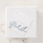 Casual Script | Folie Afstuderen Cadeaus Labels | (Met doos)