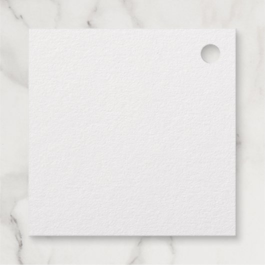 Casual Script | Folie Afstuderen Cadeaus Labels | (Achterkant)