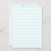 Casual Script | Modern Mint Vrijgezellenfeest Kaart (Achterkant)