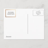 Casual Script | Moderne Baby Aankondigingsfoto Aankondigingskaart (Achterkant)