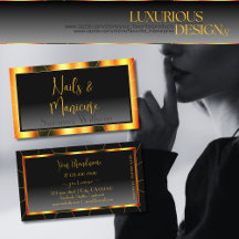 Casual Sinaasappel Lijst Zwart Gradient Luxe Ident