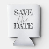 Casual stadscrisbble | Graffiti Sla de datum op Blikjeskoeler (Achterkant)