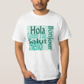 Casual T-shirt voor mannen (Voorkant)