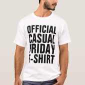 CASUAL T-shirts op VRIJDAG (Voorkant)
