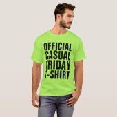 CASUAL T-shirts op VRIJDAG (Voorkant volledig)