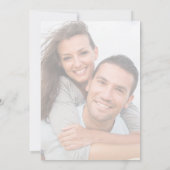 Casual tekst | Twee foto's van Navy Blue, opnieuw  Save The Date (Achterkant)