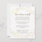 Casual Thanksgiving Invitation - Make it your own Kaart (Achterkant)