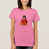 Casual Tux Stropdas-kleurstof voor vrouwen T-shirt (Voorkant)