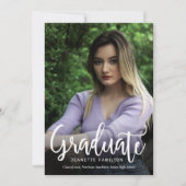 Casual Typografische Manuscript 2 van de Foto Afst Kaart (Voorkant)