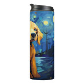 Casual uiterlijk, hond thermosbeker (Geroteerd rechts)