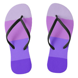 Casual Violet 4 Stripes Vrouwen Teenslippers