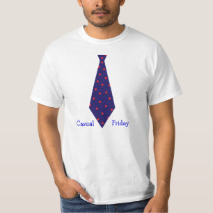 Casual vrijdag Necktie T-shirt