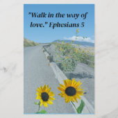 Casual weg "Loop in de weg van de liefde. EPH 5 (Achterkant)