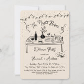 Casual welkomstavond voor pub restaurant kaart (Voorkant)