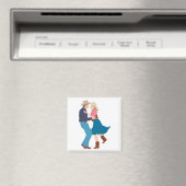 Casual Westerne huwelijksreceptie Magneet (Insitu (Vaatwasser))