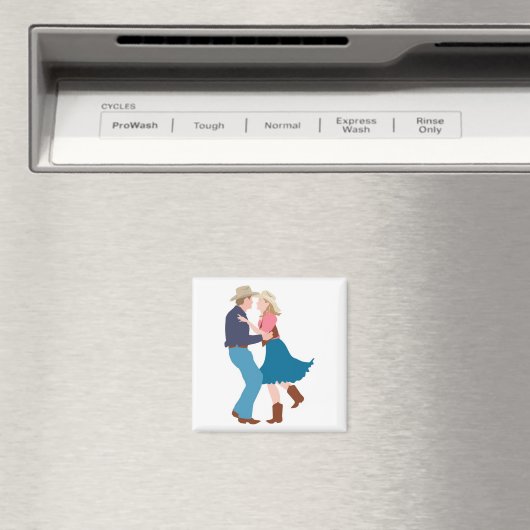 Casual Westerne huwelijksreceptie Magneet (Insitu (Vaatwasser))