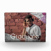 Casual wit Afstuderen van het Manuscript Modern Fotoblokken (Voorkant)