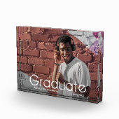 Casual wit Afstuderen van het Manuscript Modern Fotoblokken (Rechts)