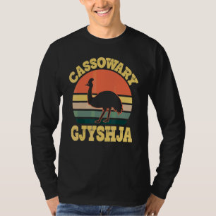 Casuaris Gjyshja Schattige Casuaris Feest Albanese T-shirt
