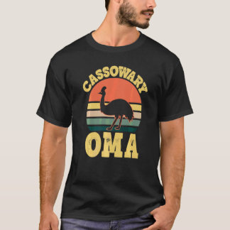 Casuaris Oma Schattige Casuaris Familie Feestje   T-shirt