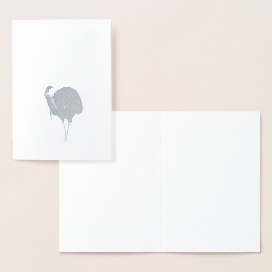 Casuarius (Casuarius) Folie Kaarten (Display)