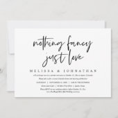 Casuela trouwvlucht, niets bijzonders, gewoon lief kaart (Voorkant)