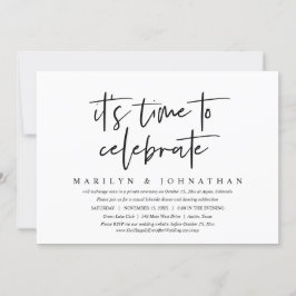 Casuelaatse huwelijksvlucht, het is tijd om te vie kaart