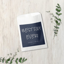 Casuële handgeschreven typografie zilver & marineb